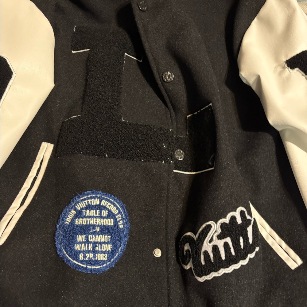 Black and White Varsity Jacket